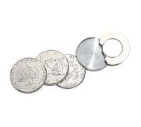 1 pièce de monnaie magnétique spécial papillon pièce de monnaie tours de magie accessoires de magie scène rue gros plan comédie accessoires