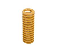 1 pièce de moule, matrice de compression, ressort en acier, estampage, ressort spiralé, matériel, diamètre extérieur 16 mm, diamètre intérieur 8 mm, longueur 70-250 mm(16x8x90mm,1pc-Yellow)