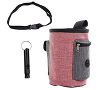 1 Pièce de Pochette pour Friandises pour Animaux de Compagnie, avec Sifflet 1 PC, Fournitures pour Animaux de Compagnie, Sac de Dressage pour Animaux de Compagnie.