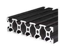 1 pièce de profilé en aluminium à rainure en V 20100, cadre de bricolage, rail linéaire, extrusion de pièces d'imprimante 3D CNC, machine d'extrusion de métal(OB-20100V-b,500mm)
