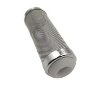 1 pièce de protection de filtre d'aquarium en acier inoxydable, panier d'entrée d'aquarium, housse de protection, manchon en maille, accessoires(12mm)