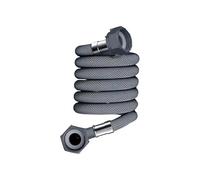 1 pièce de rallonge flexible for tuyau d'arrivée d'eau machine à laver, adaptateur rondelle ondulé remplacement(2m)