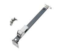 1 pièce de régulateur d'angle, butée de contreventement, gousset télescopique, limiteur fixe en acier inoxydable for fenêtre coulissante(Style 01)