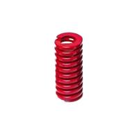 1 pièce de ressort de matrice, moule de compression d'estampage en spirale, diamètre extérieur 20 mm, diamètre intérieur 10 mm, longueur 20-55 mm(25mm,OD20mm-(ID10mm)-Red)