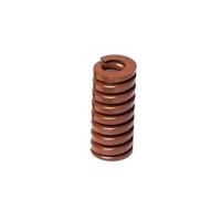 1 pièce de ressort de matrice, moule de compression d'estampage en spirale, diamètre extérieur 20 mm, diamètre intérieur 10 mm, longueur 20-55 mm(50mm,OD20mm-(ID10mm)-Brown)