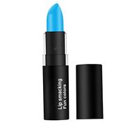 1 pièce de rouge à lèvres mat longue durée bleu ciel pour Halloween | Finition velours doux, formule imperméable, idéal pour le maquillage d'Halloween.