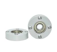 1 pièce de roulement simple à coque circulaire à bride en aluminium avec ensemble de siège de roulement à coque directement installé sans anneau élastique(MT164-6210ZZ-31-50)