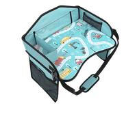 1 pièce de tableau de dessin pour enfants de voiture, plateau de siège, rangement de crayons de couleur, rangement de jouets, rangement de tasse d'eau, étude et divertissement, un bon assistant pour l