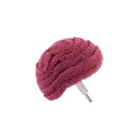 1 pièce de tampon à récurer, tête ponçage, polissage en fibre nylon, meule abrasive for perceuse, tige 6 mm, 2/3/4 pouces, 180#, 320# wanglan(Gold,100x6mm)