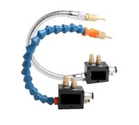 1 pièce de tour pneumatique, usinage, refroidissement, pulvérisateur, fraiseuse, fluide de coupe, machine de gravure universelle, pulvérisateur, tuyau d'eau, pompe à huile(3Bwith magnetic base)