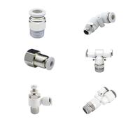 1 pièce de tuyau d'air de type PC/PCF/PL/SL/PB, raccord pneumatique à dégagement rapide for tuyau.(8-01,PL)