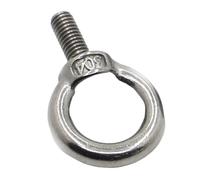 1 pièce de vis à œillet de levage, anneau de levage, écrou de crochet, vis M3 M4 M5 M6 M8 M10 M12 en acier inoxydable 304(Lifting Eye Screws,M3 1pc)
