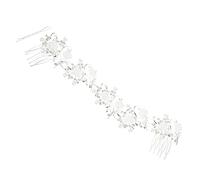 1 Pièce Décoration de bouchon de perle peigne accessoires de coiffure accessoire cheveux accessoires cheveux décoration de fête coiffe de fête cheveux chics alliage