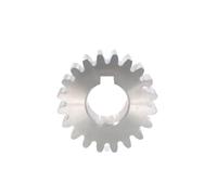 1 pièce, dentée cylindrique droite en acier inoxydable 304, module,5, 12 à 30 dents, alésage rainure de clavette plate 20 mm, longueur, m(22 Teeth)