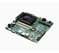 1 pièce d'équipement de bureau i5-6300u Mini-ITX Carte mère 6ème Core Intel CPU IPC SBC Embedded Ultra-mince Carte mère avec 6COM LAN DC12V DDR3L 6USB LVDS VGA