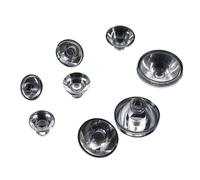 1 pièce Dia 18MM /20MM/ 21MM/ 23MM/ 24MM /29MM /38MM lentille Concave PMMA à Condensation COB Lampe de Poche LED lentilles concaves Plates convexes(21mm)
