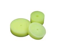 1 pièce, diamètre intérieur 12mm, coussin amortisseur cylindrique en polyuréthane avec trou traversant, diamètre extérieur 140mm, hauteur 40mm, 12x140x40mm