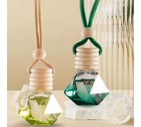 1 pièce Diffuseur de parfum pour voiture de 8 ml, parfum longue durée, pendentif parfumé léger, parfum de voiture mignon, parfum longue durée, unisexe, éliminateur d'odeurs, convient pour la Saint-Val