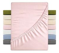 1 pièce Drap-housse uni HONEYMOON, en tissu 100% polyester, sensation légère comme un nuage, convient pour matelas de 9 à 12 pouces de profondeur, doux et respirant, résistant au rétrécissement, taill