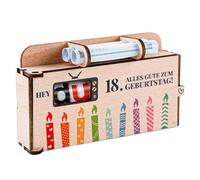 1 pièce Dup lo Cadeau original en bois pour 18e anniversaire Idée cadeau pour 18e anniversaire garçon fille - Sans dup lo