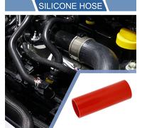 1 Pièce Durite En Silicone Rouge 63Mm/2.48" Id 200Mm/7.87" Longueur 0° Universelle