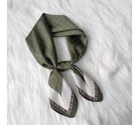 1 pièce Écharpe de style classique unisexe pour réunions d'affaires, écharpe pour hommes pour l'extérieur, châle de sable à franges, grande taille convenant aux pièces climatisées, -Style coloré kaki,