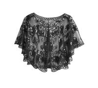 1 Pièce Écharpe Ornée De Paillettes, Écharpe Fine À Paillettes, Écharpe Vintage Des Années 1920, Écharpe De Robe De Soirée, Écharpe Élégante Pour Femme, Accessoire Vestimentaire De Mode