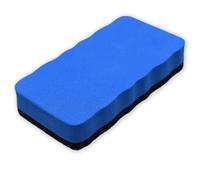 1 Pièce effaceur tableau blanc,effaceur ardoise,Gomme pour Tableau Magnétique,Brosse Tableau Blanc Magnetique, pour nettoyer les tableaux,durable et résistante à l'usure(bleu)
