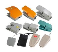 1 pièce / EKW5A-B/TFS-01/TFS-1/TFS-3/TFS-201 Interrupteur de commande au pied 220 V Accessoires pour machines-outils étanche (gris)