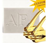 1 pièce Embosseur de mariage personnalisé, convient pour les invitations, l'embossage de lettres, l'embossage d'initiales, personnalisable, unique, cadeau idéal pour lui, petit ami, père, petite amie,