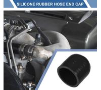 1 Pièce Embout De Tuyau En Caoutchouc De Silicone Noir De 30mm De Longueur Et De 38mm/1.50" De Diamètre Intérieur Pour Tube De Dérivation Universel