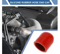 1 Pièce Embout De Tuyau En Silicone Rouge De 30Mm De Longueur Et 28Mm/1.1" De Diamètre Intérieur Pour Tube De Dérivation Universel En Silicone Renforcé