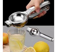 1 pièce en acier inoxydable main argent multifonction citron pour orange citron grenade M,SAcier inoxydable