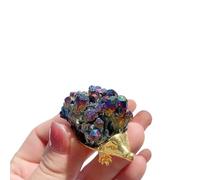 1 pièce en cristal naturel hérisson améthyste grappe animal ornement animal décoration cadeau famille