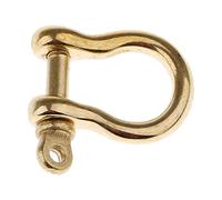 1 pièce en laiton en forme de O Manille Corde Paracord Bracelet Boucle Petite