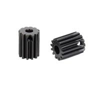 1 pièce Engrenage moteur à collerette en acier au carbone trempé à haute fréquence de 1 module, 11 dents avec vis de blocage, Trou de 6mm