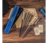 1 pièce Ensemble de baguettes Harry Potter - Baguette d'Hermione, baguette fabriquée à partir de résine finement détaillée avec un noyau en acier à l'intérieur, parfaite pour les costumes d'Halloween,