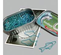 1 pièce Ensemble de trombones en forme de sardine vert foncé. Les trombones créatifs en forme de poisson conviennent pour une utilisation dans les bureaux, les écoles et les ménages. Ils sont excellen