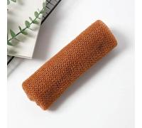 1 pièce Éponge exfoliante africaine longue bande peau lisse serviette de bain filet africain gommage du dos maille exfoliante pour femmes hommes