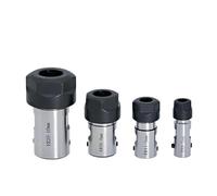 1 pièce ER8 ER11 ER16 ER20 ER25 mandrin pince broche moteur arbre rallonge tige broche mandrin outil ensemble tige de broche 4 mm 5 mm 6 mm 8 mm(C12-ER8A-4mm)