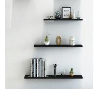 1 pièce Étagère d'affichage murale innovante, étagère de rangement créative pour la décoration murale du salon L,M,S,XL,XXL (lot de 4)Polypropylène
