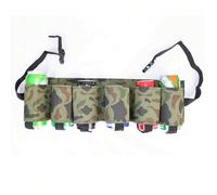 1 pièce Étui à ceinture pour bière, ceinture porte-bouteille de bière et de soda, porte-canette, sac banane réglable, peut contenir 6 canettes, parfait pour les fêtes, les pique-niques, la randonnée M
