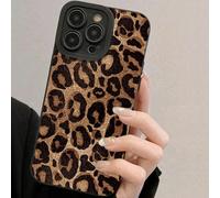 1 pièce Étui de protection anti-chute en TPU au toucher peau de léopard compatible avec 16e/11, 16 Pro Max, 16 Pro, 16, 15 Pro Max, 14 Pro Max / Galaxy S25, SAM A26 / Honor X6A, X7B, X8B / Note 14 Gal
