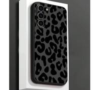 1 pièce Étui de protection classique à imprimé léopard, coque souple en TPU noir, protection intégrale anti-rayures et anti-chocs compatible avec Huawei Honor, Galaxy A04e/A05s/A13/A14/A15/A34/A35/A50