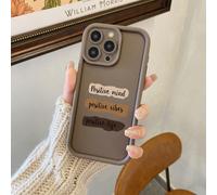 1 pièce Étui de protection pour téléphone avec design color block et microperforations pour la protection de l'appareil photo, compatible avec Apple 11 Pro Max, 12 Pro Max, 13 Pro Max, 14 Pro Max, 15