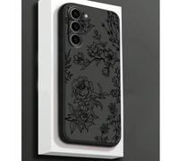 1 pièce Étui de protection pour téléphone en TPU souple avec design floral créatif, résistant aux rayures et aux chocs, compatible avec Huawei Honor, Redmi, Série Galaxy A/S, Pixel 6A/7A/8A, 12T/13T/1