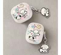1 pièce Étui de protection sans fil Bluetooth pour écouteurs avec motif mignon de chiot dessiné. Compatible avec Apple Pro/1/2/Pro/3/Pro2/Pro3 (écouteurs non inclus) Apple AirPods 1/2,Apple AirPods Pr