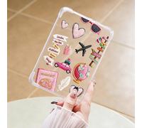 1 pièce Étui de protection transparent à motif collage de voyage, compatible avec Kindle 10e génération 2019, Kindle Paperwhite 11e génération 2021, Kindle 11e génération 2022, Kindle 11e génération 2