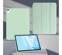 1 pièce Étui de tablette en silicone monobloc vert matcha compatible avec iPad Mini1/2/3/Mini4/Mini5/Mini6/Mini7/Air/Air2/9.7/10.2/10.5/Air4/Air5/10.9/Pro 11"/10e génération/ Air 11-In.(M2)-2024/ Pro1