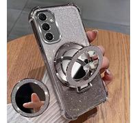 1 pièce Étui de téléphone anti-chute à quatre coins avec paillettes et support miroir, étui de téléphone le plus vendu en 2026, convient pour Honor X9C/X9B/X9A/X9/X8B/X8A/X8/X7B/X7A/X7/X5B/X6S/X6A/X6/